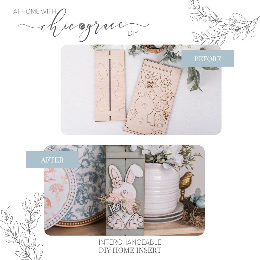 Fresh Carrots Farmhouse Bunny Palette DIY Kit