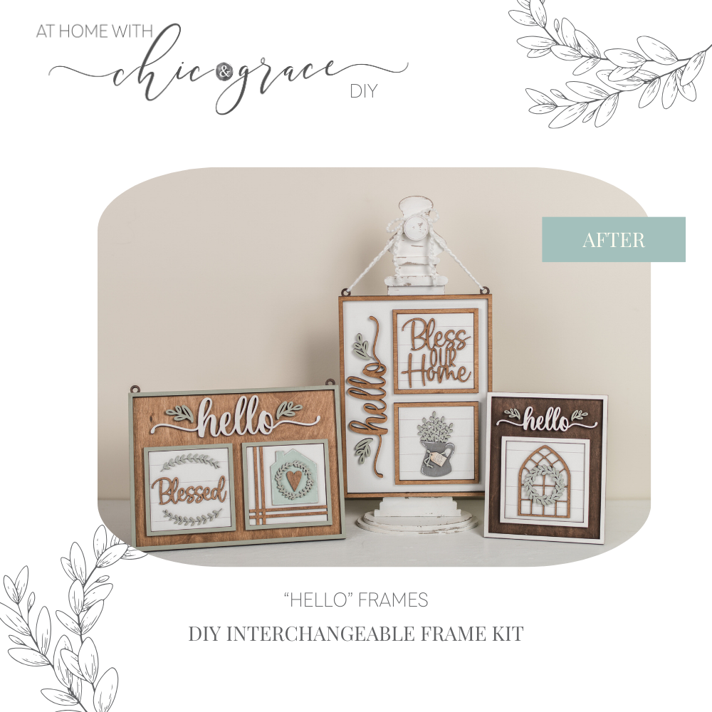 Hello DIY Frame Kit - Interchangeable
