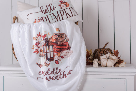 Autumn Blessings Blanket Throw