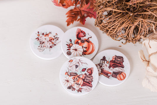 Autumn Blessings Coasters #4