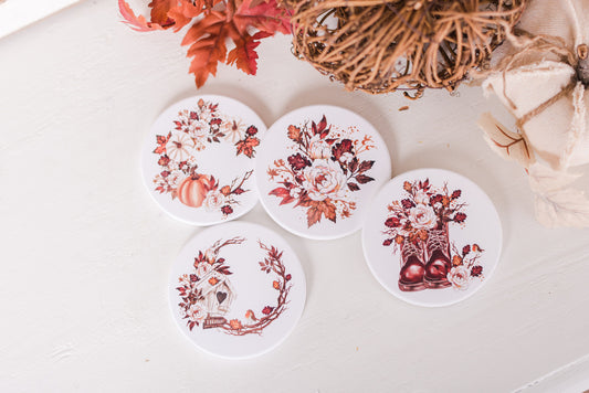 Autumn Blessings Coasters #1