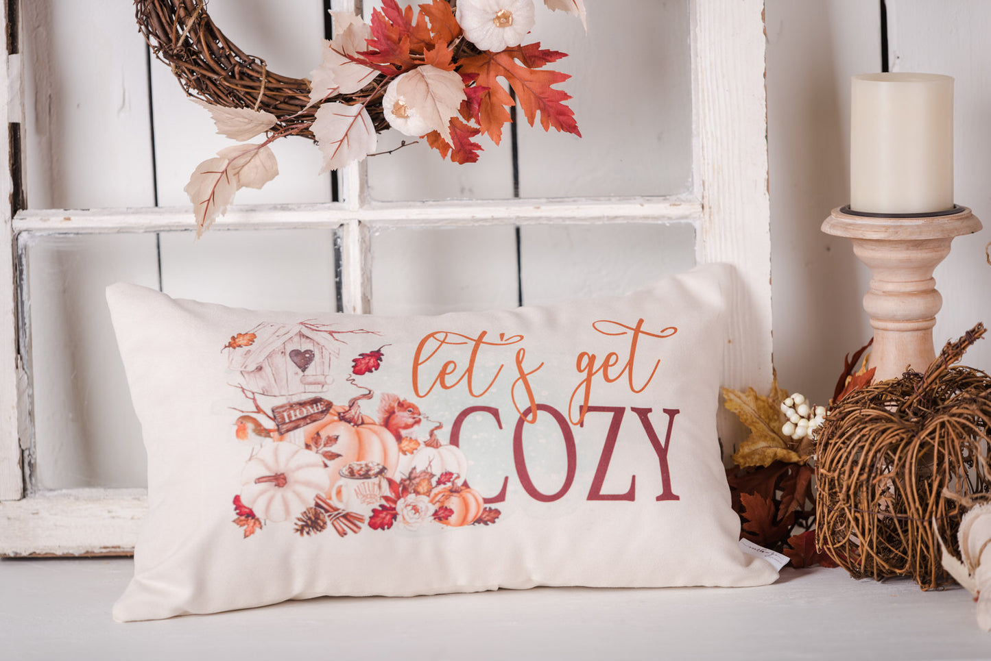 Autumn Blessings Pillow Cover #5