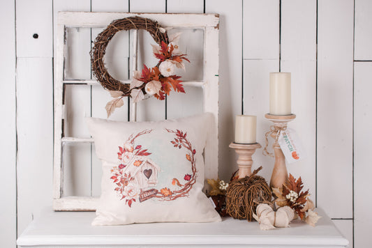 Autumn Blessings Pillow Cover #4
