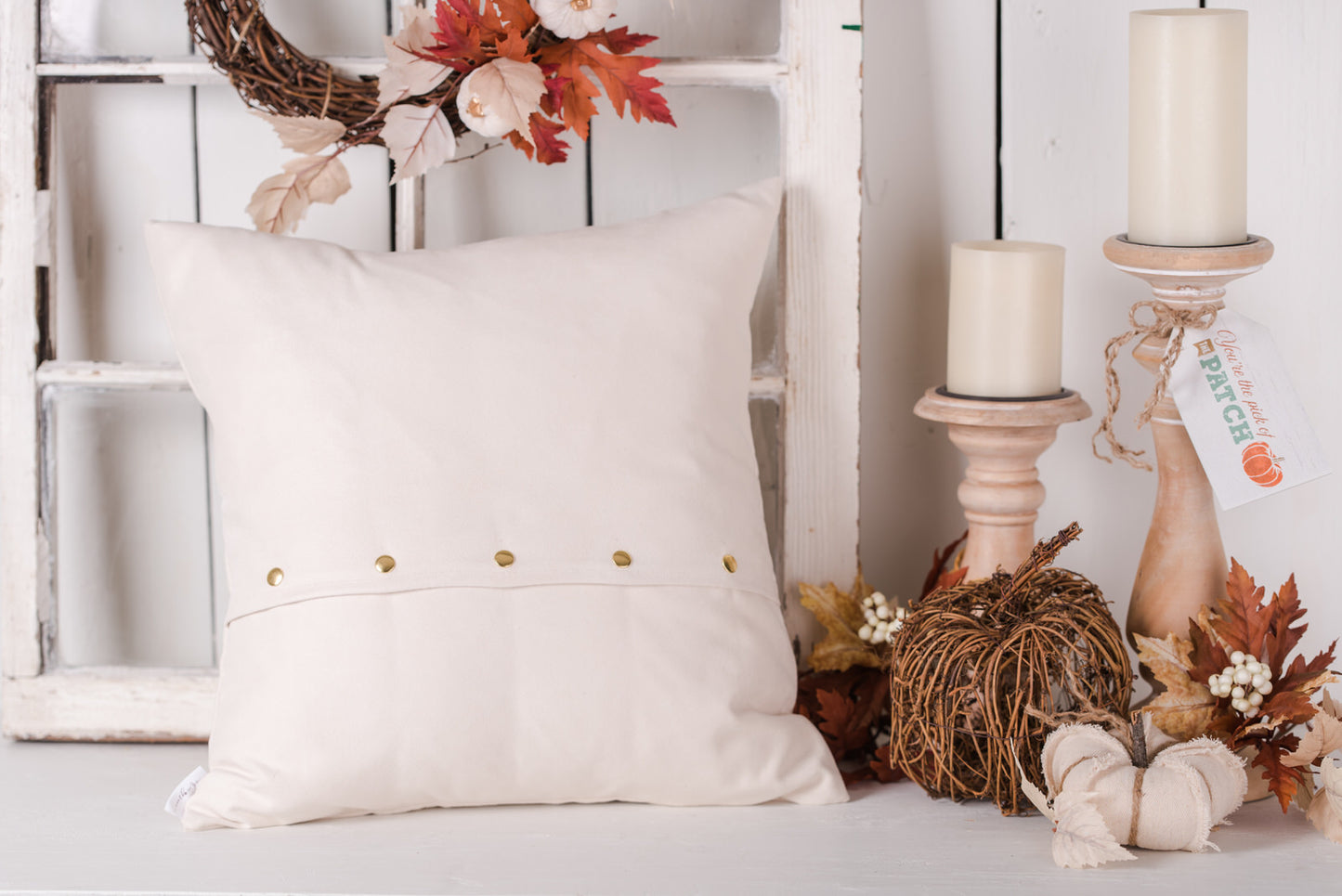 Autumn Blessings Pillow Cover #3