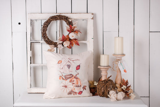 Autumn Blessings Pillow Cover #3