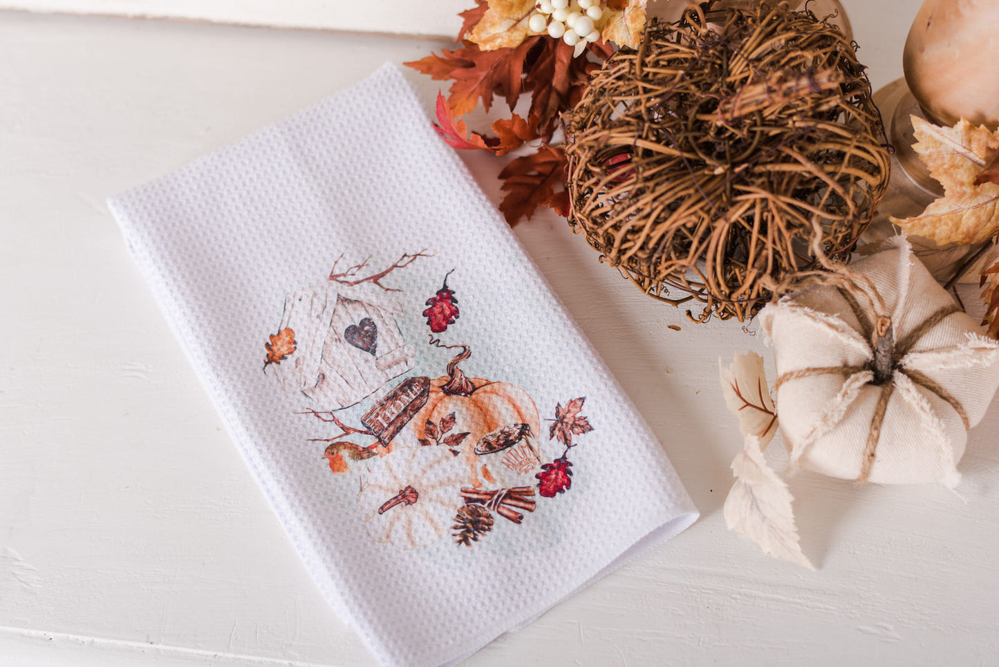 Autumn Blessings Tea Towels