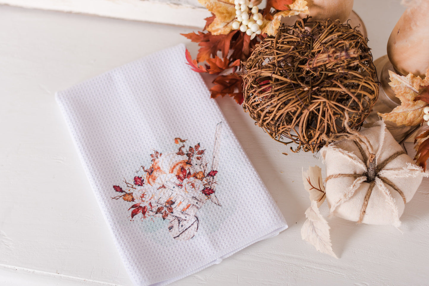 Autumn Blessings Tea Towels