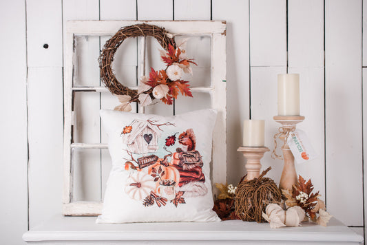 Autumn Blessings Pillow Cover #1