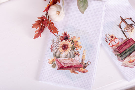 Cozy Autumn Tea Towels