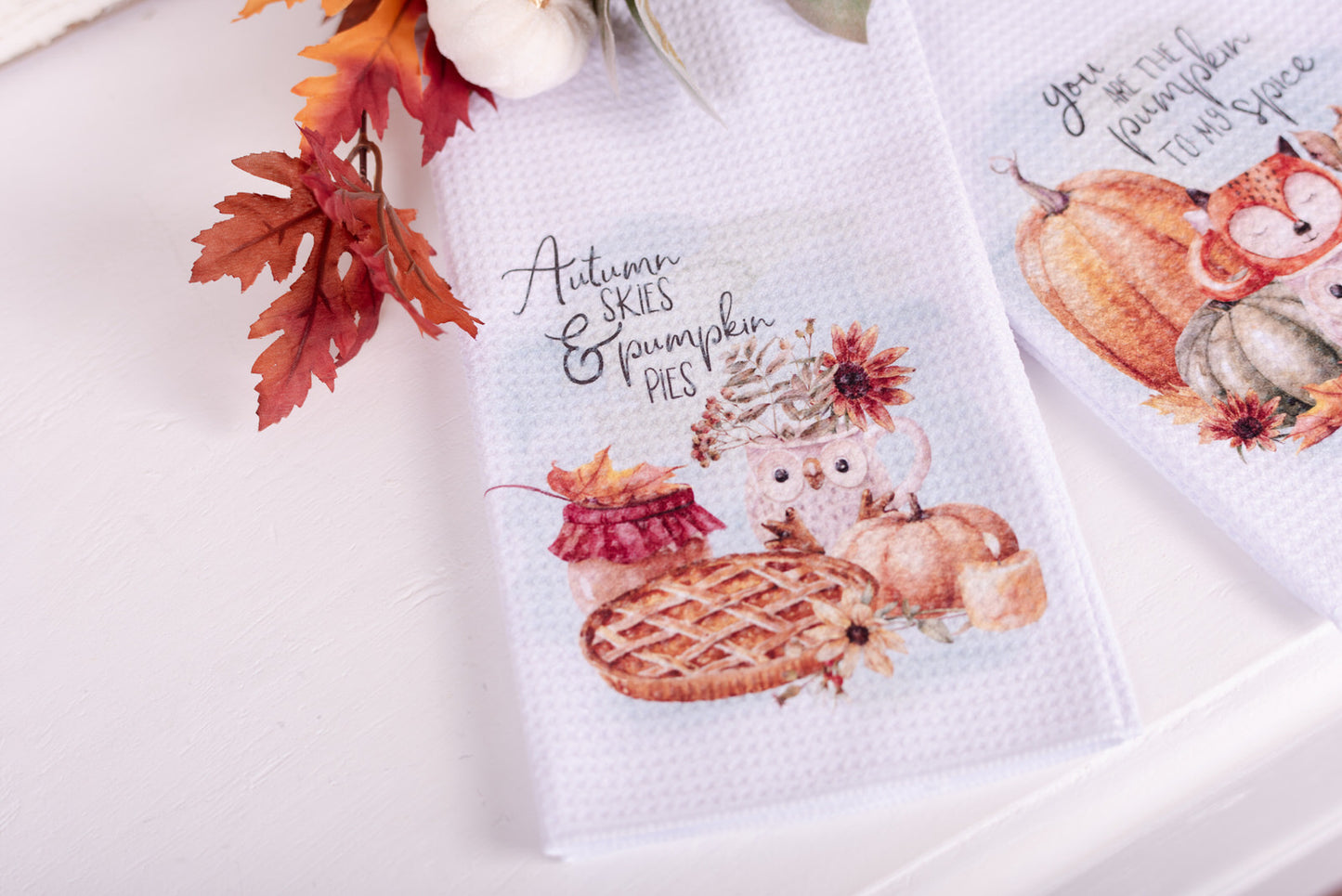 Cozy Autumn Tea Towels