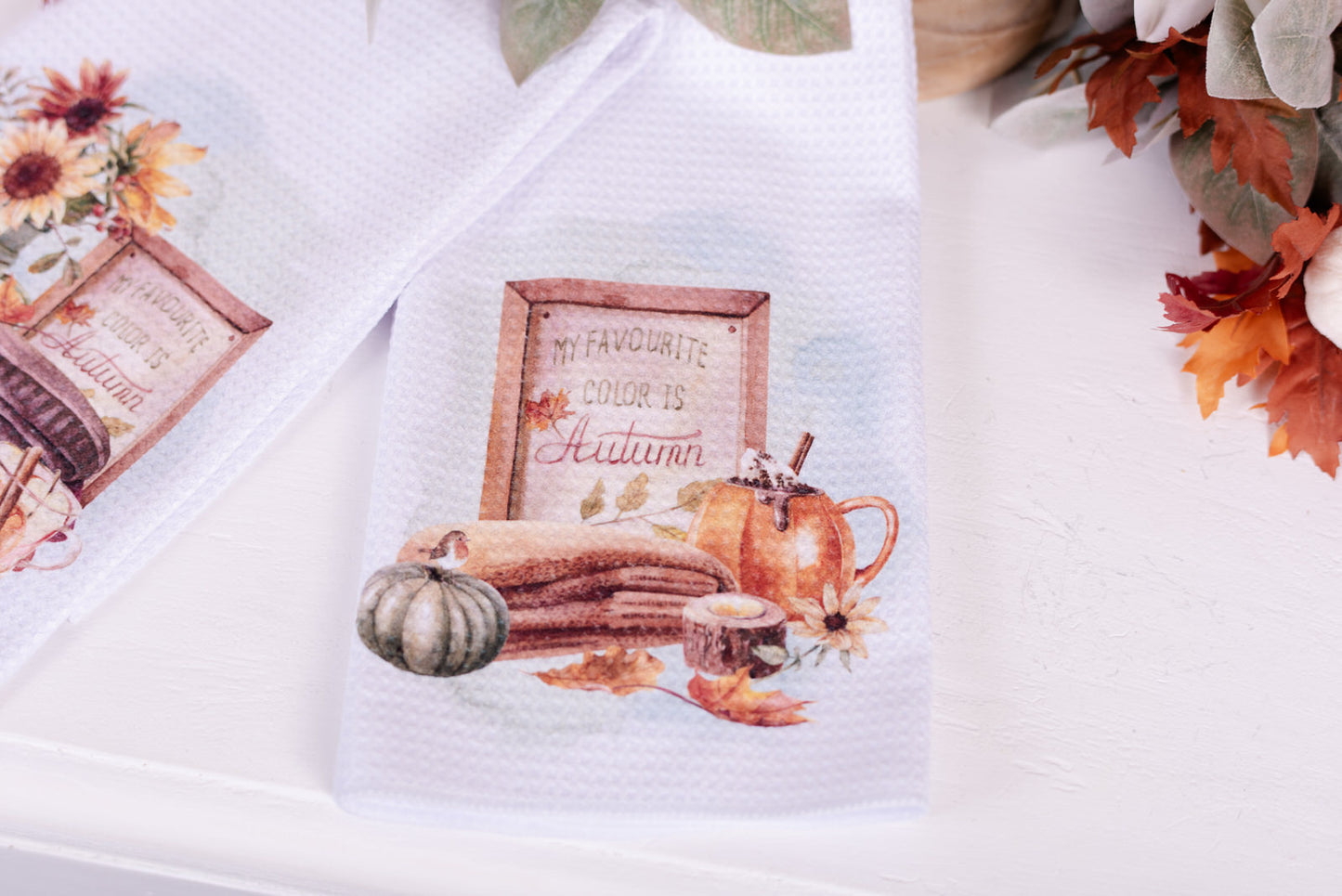 Cozy Autumn Tea Towels