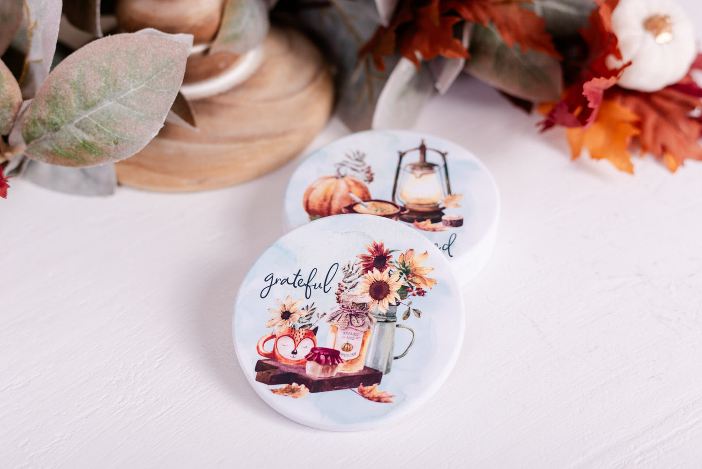 Cozy Autumn Coasters