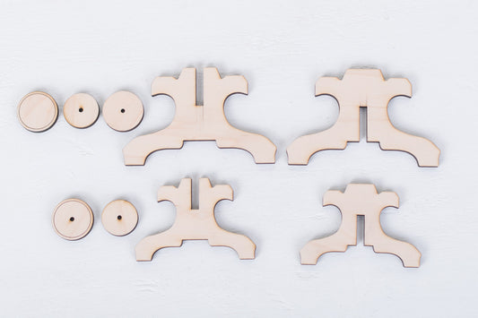 Bottle Brush Tree Stands DIY Kit