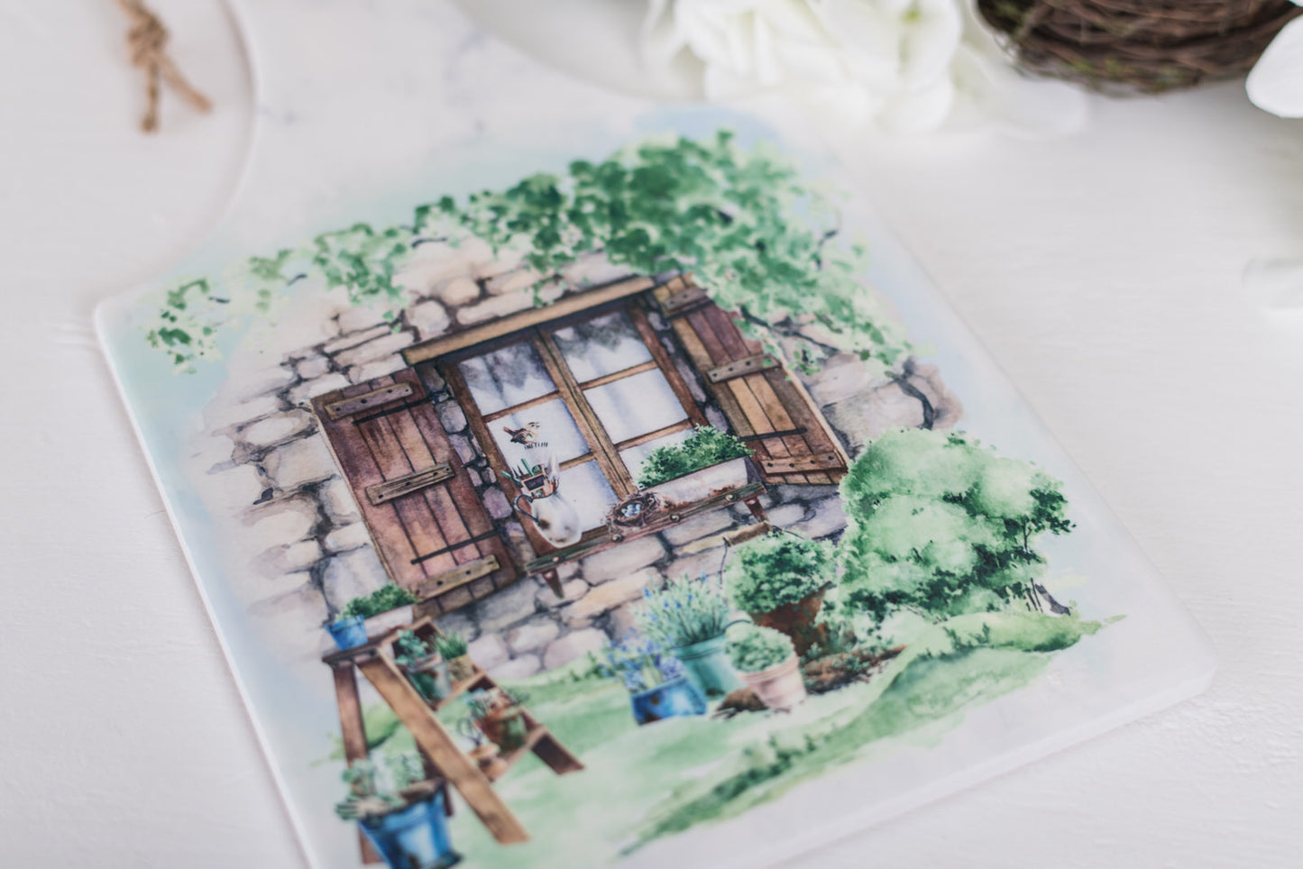 Country Garden Trivet