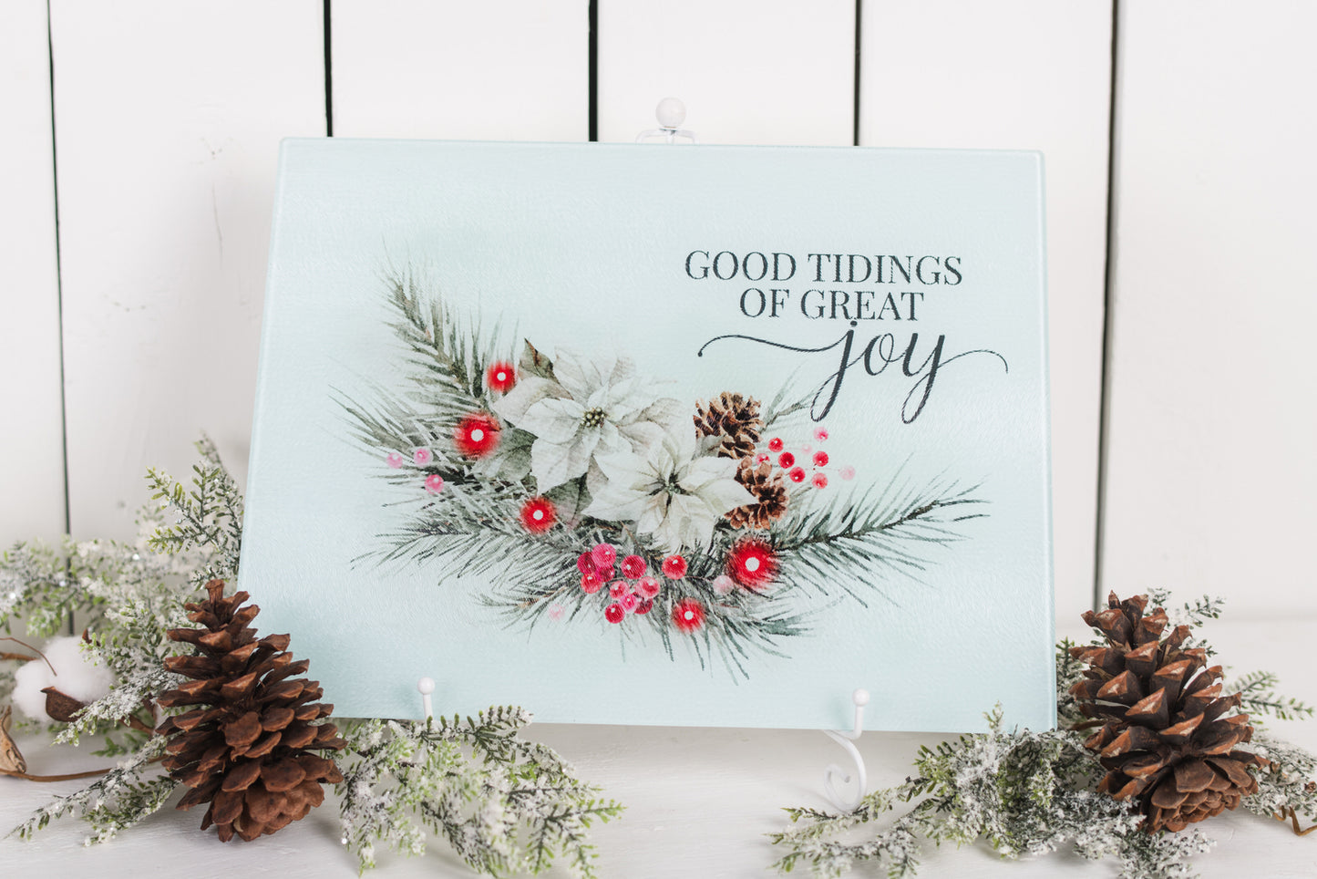 Classic Christmas Cutting Board