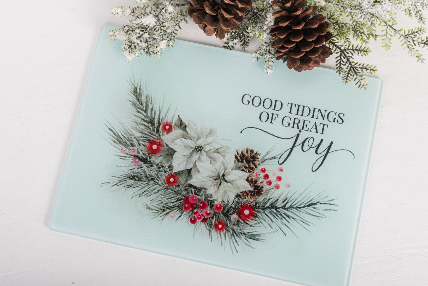 Classic Christmas Cutting Board