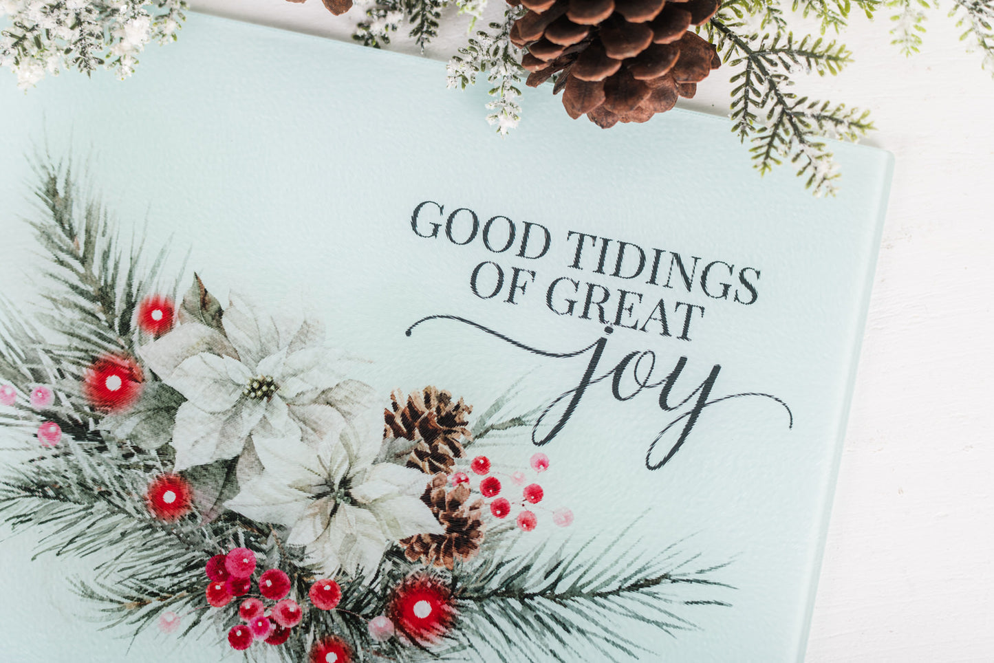 Classic Christmas Cutting Board