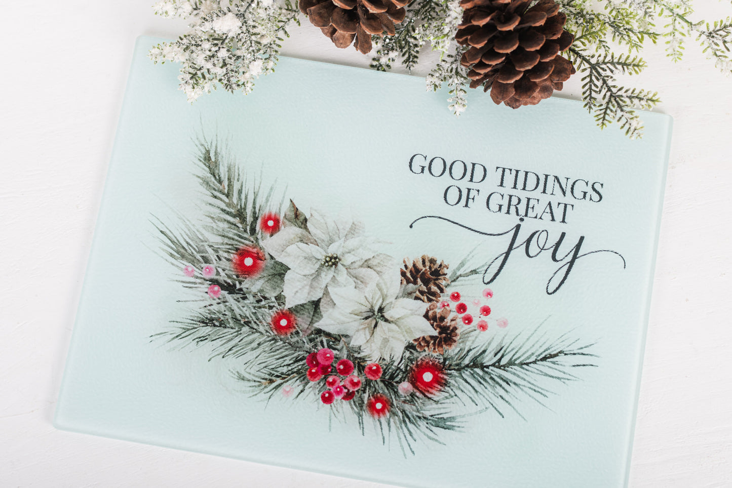Classic Christmas Cutting Board