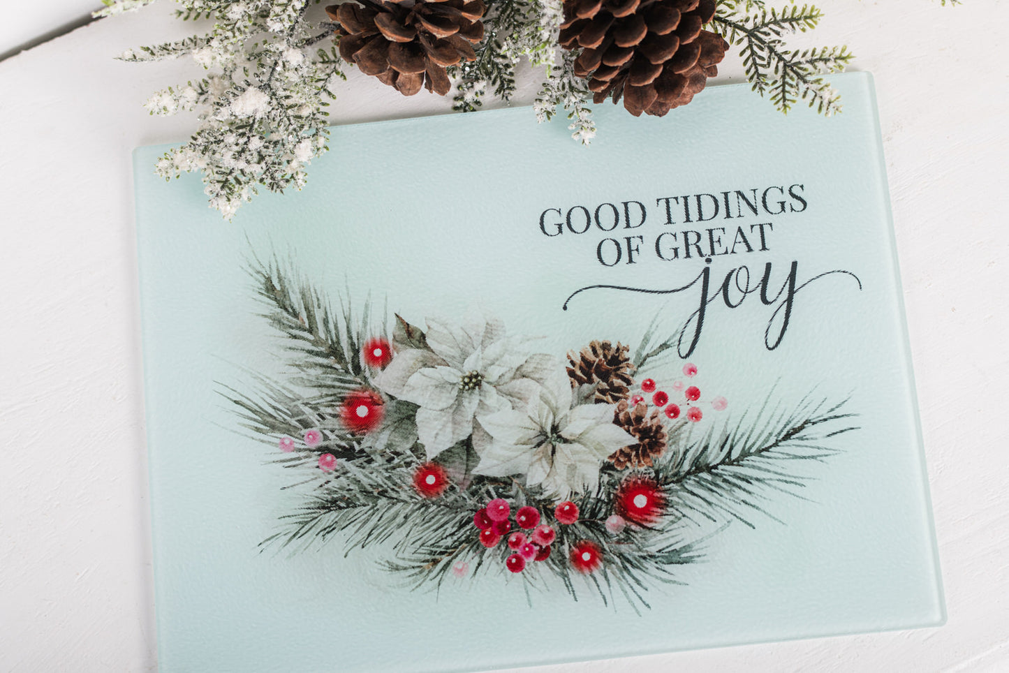 Classic Christmas Cutting Board