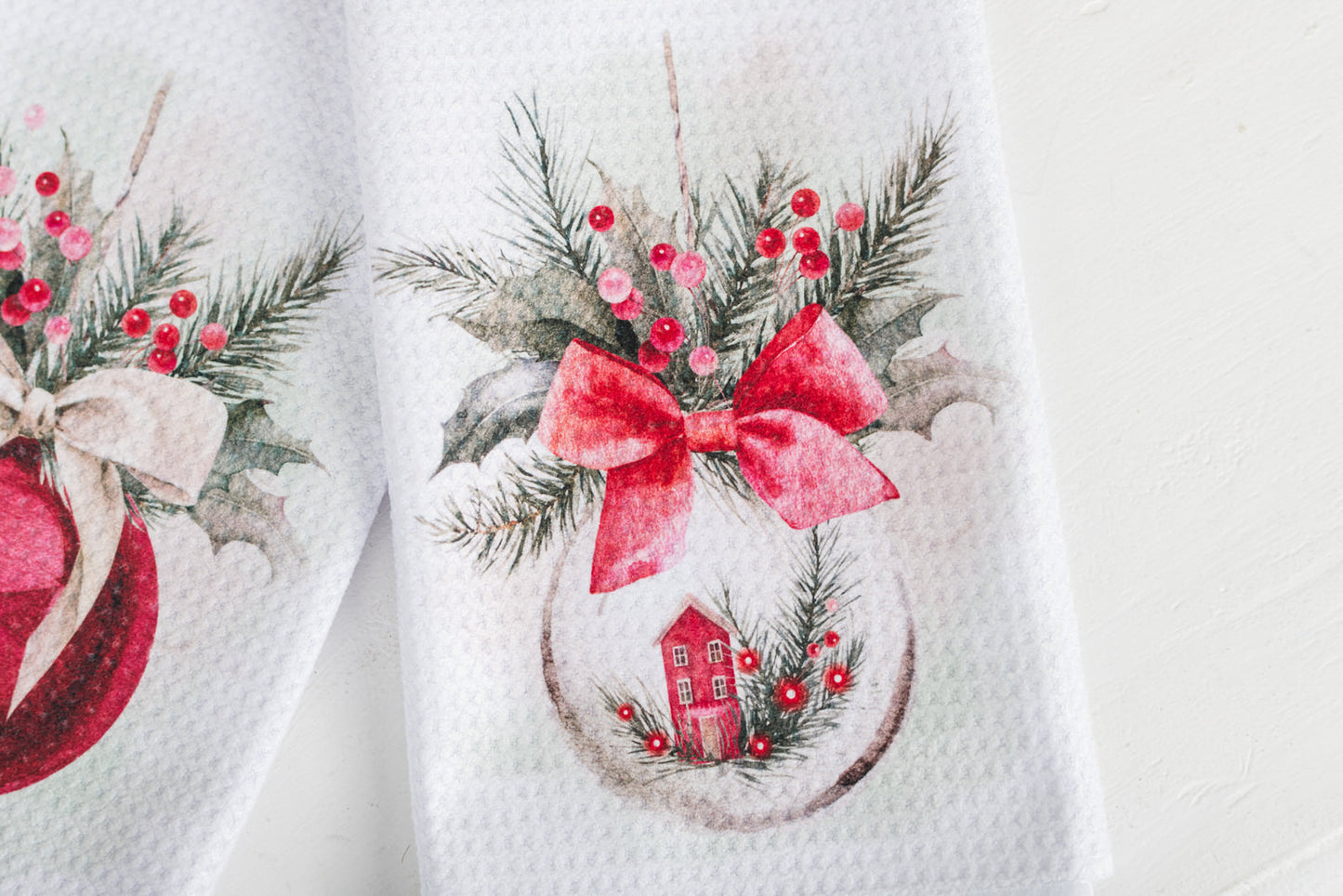 Classic Christmas Tea Towels