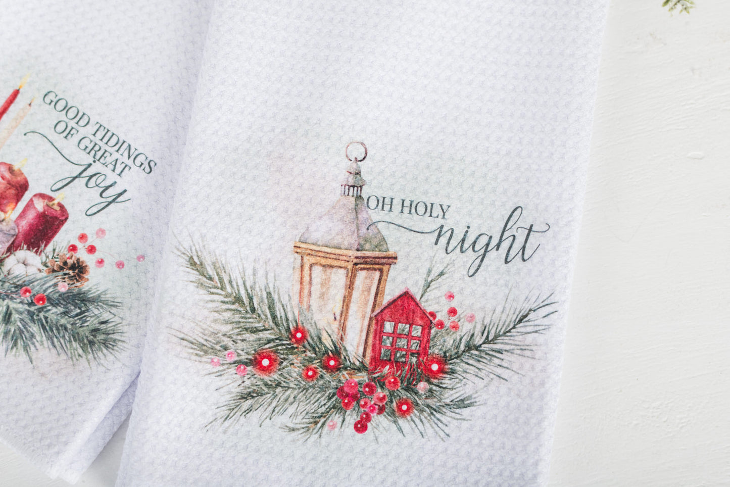 Classic Christmas Tea Towels