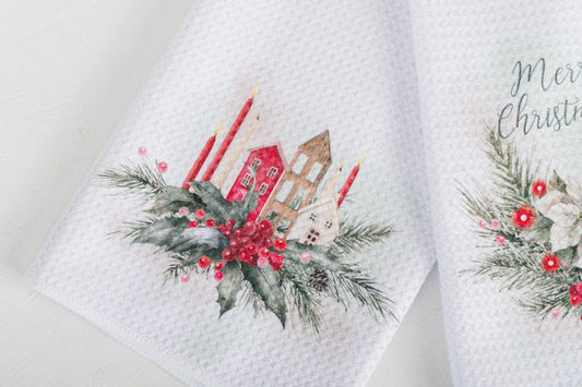 Classic Christmas Tea Towels