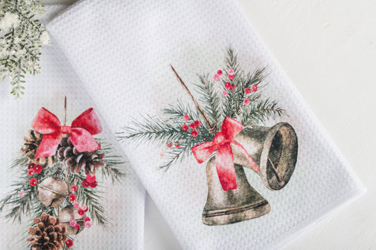 Classic Christmas Tea Towels
