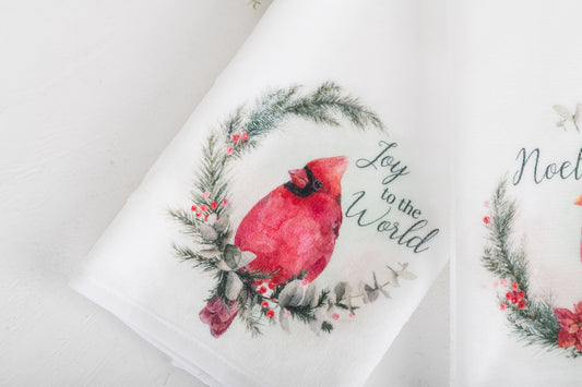 Classic Christmas Hand Towels