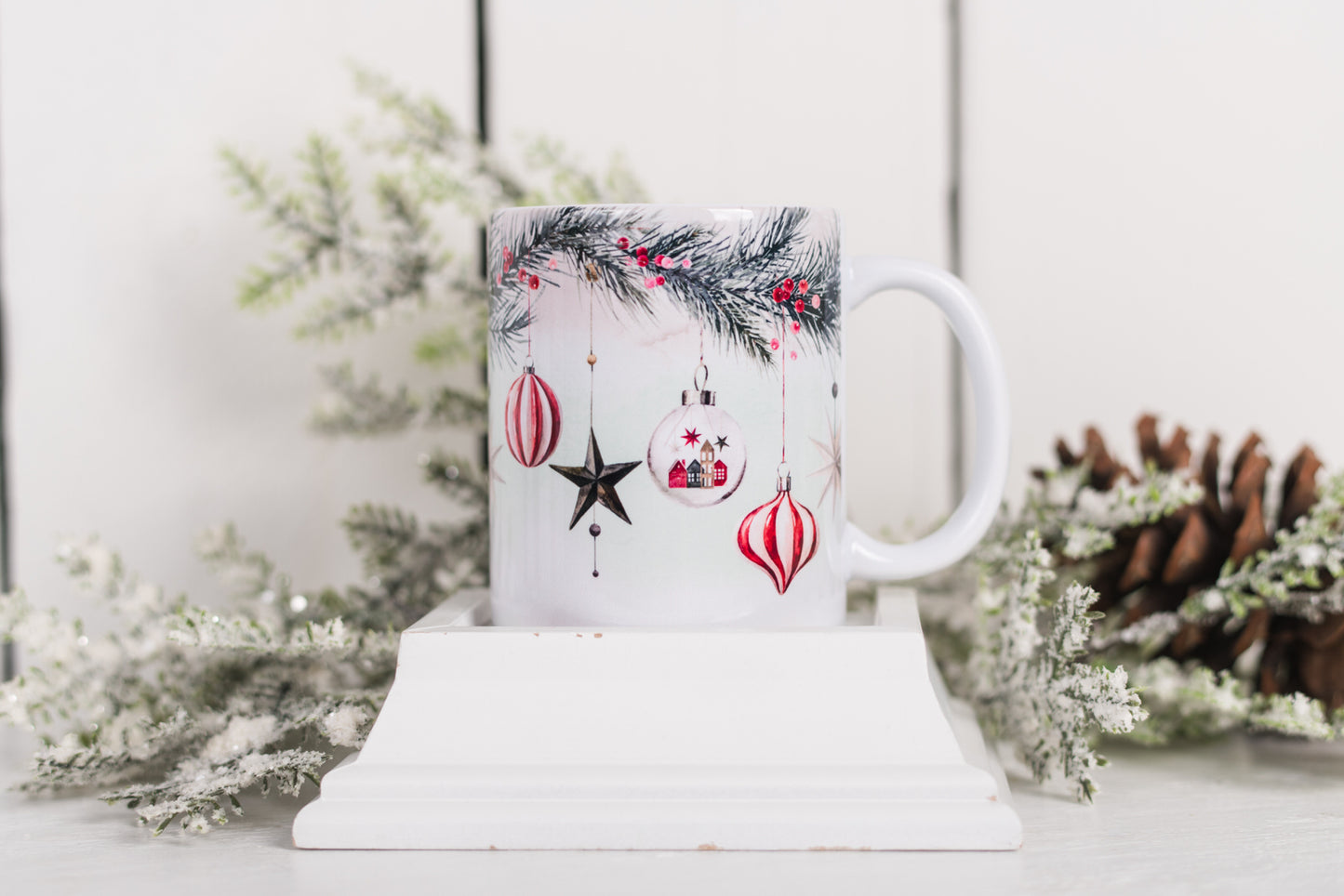 Classic Christmas Coffee Mugs