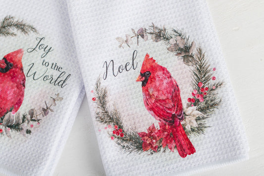 Classic Christmas Tea Towels