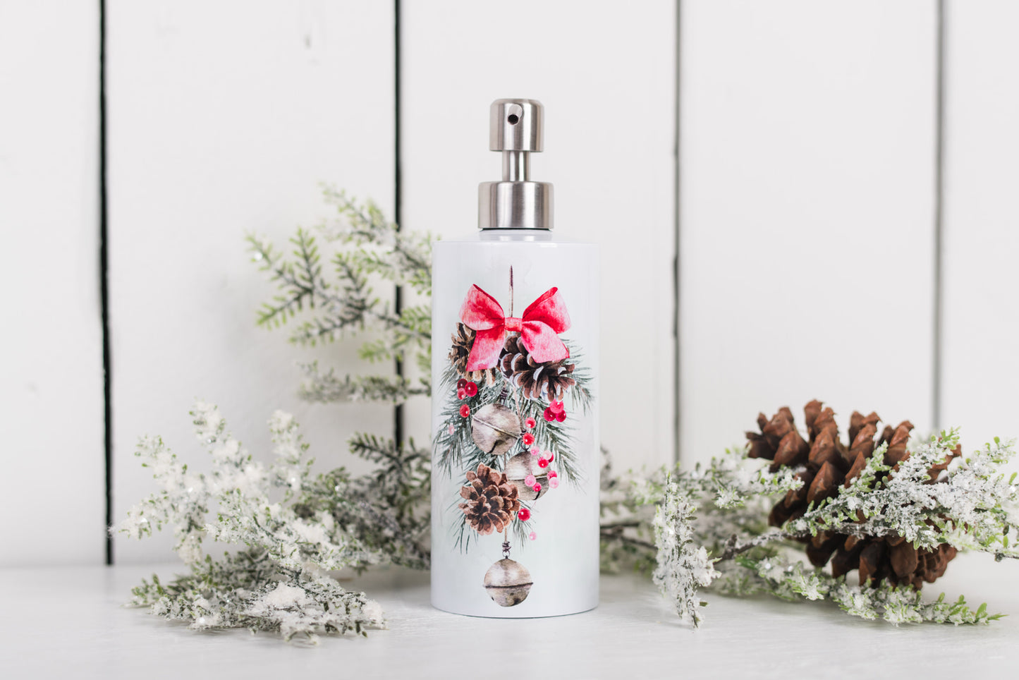 Classic Christmas Soap Dispenser