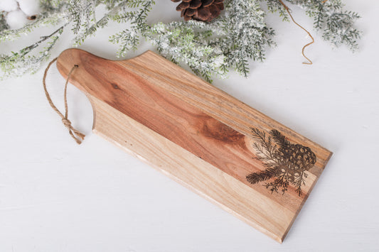 Pinecone Cutting Board & Gift Set