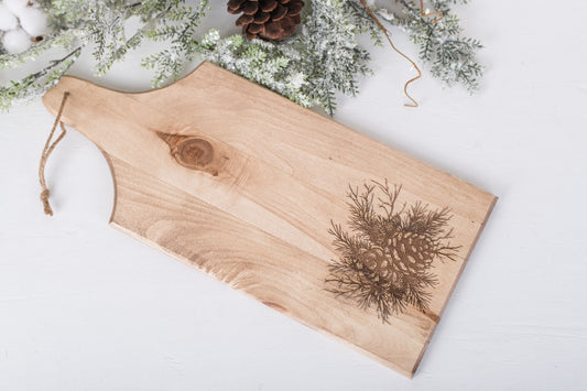 Pinecone Cutting Board & Gift Set