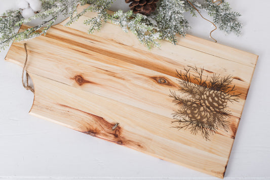Pinecone Charcuterie Board & Gift Set