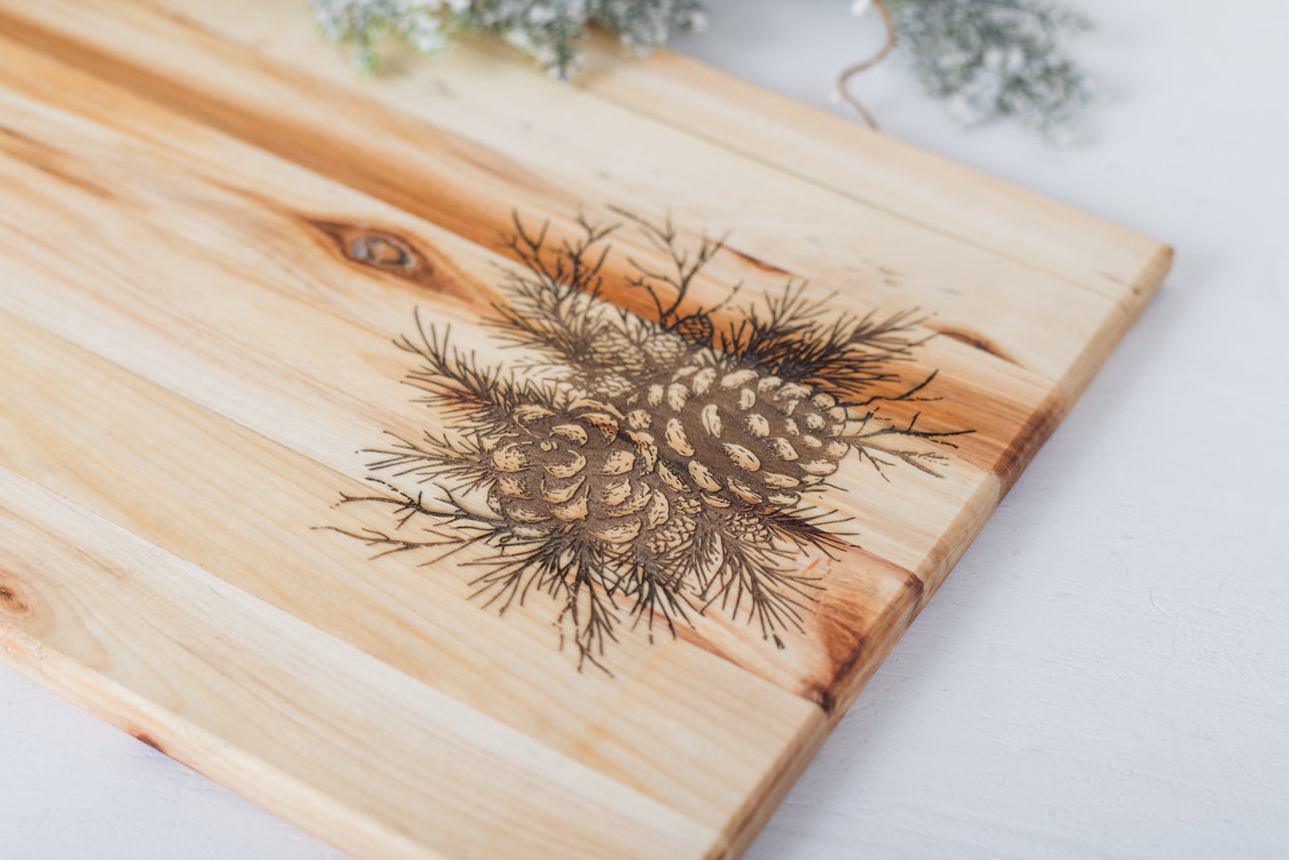 Pinecone Charcuterie Board & Gift Set