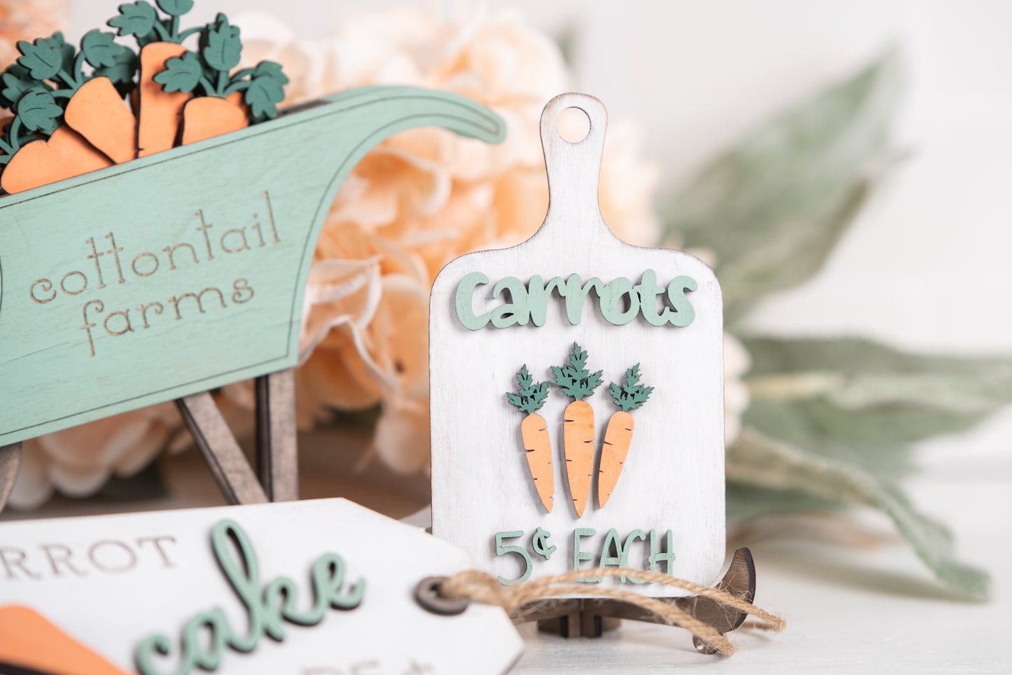 DIY Easter Tiered Tray Kit - Cottontail Farms