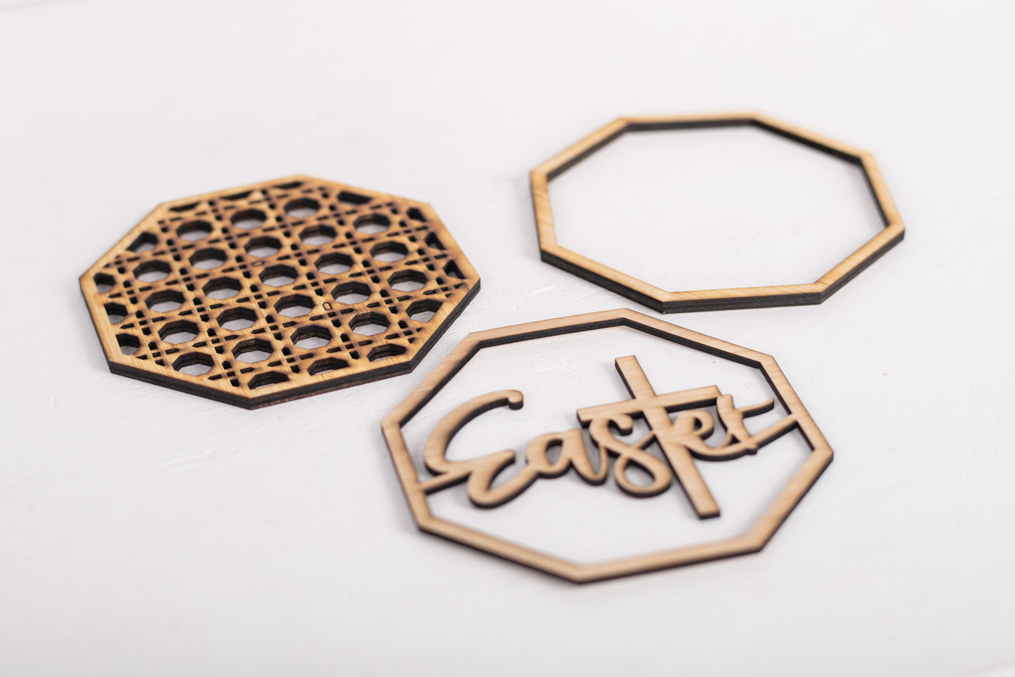 DIY Easter Tiered Tray Kit - Rattan