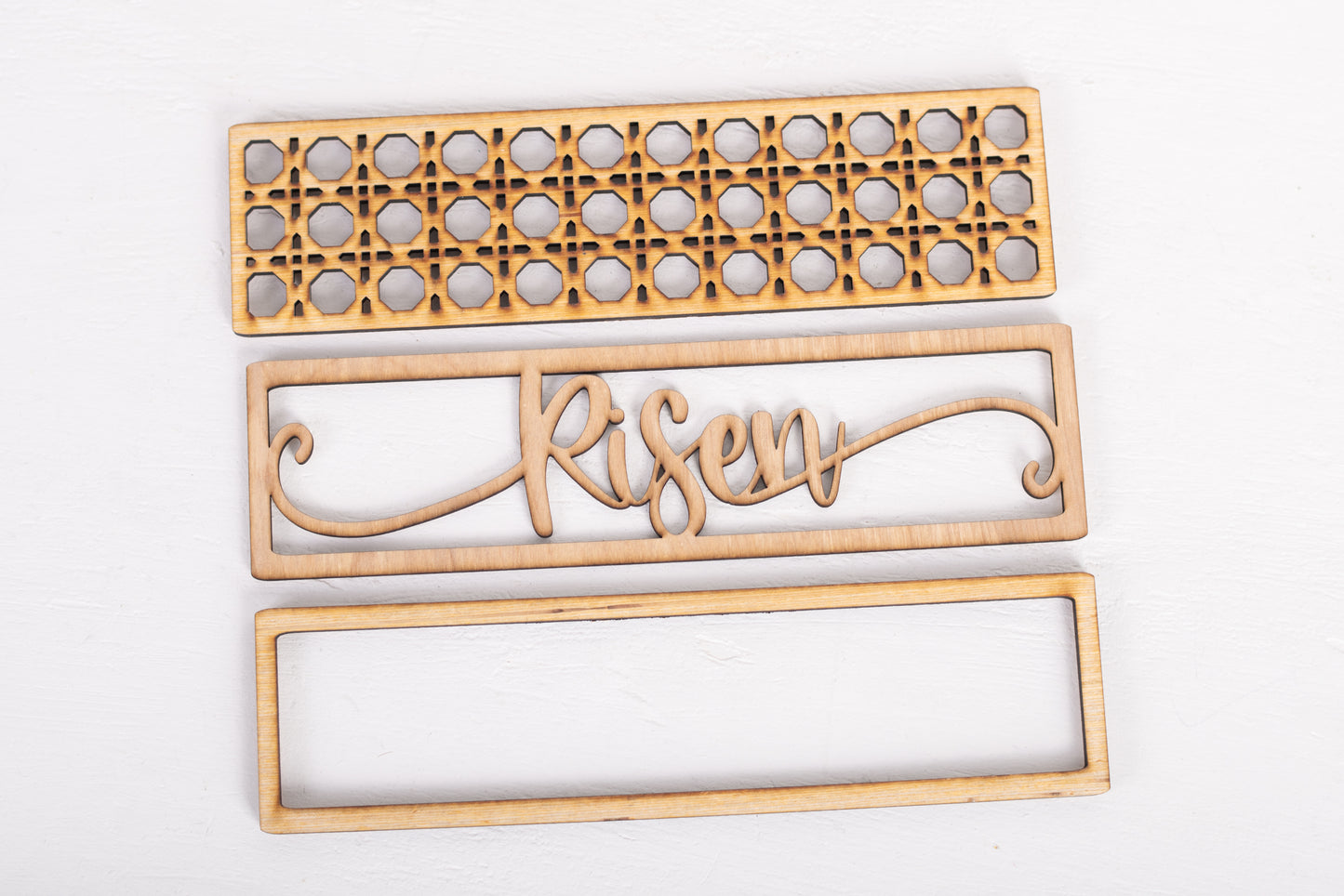 DIY Easter Tiered Tray Kit - Rattan