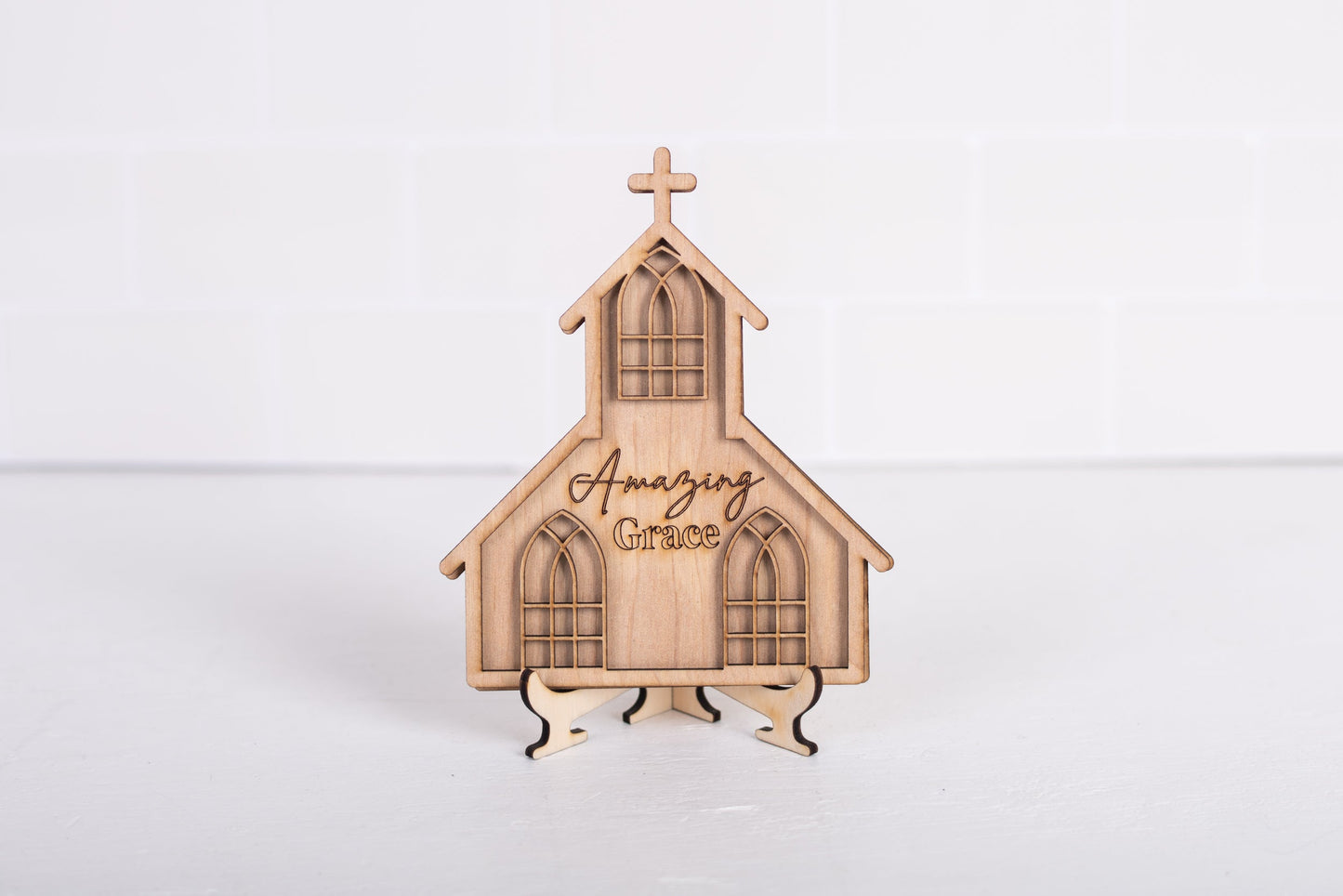 DIY Faith Tiered Tray Kit - Amazing Grace Church