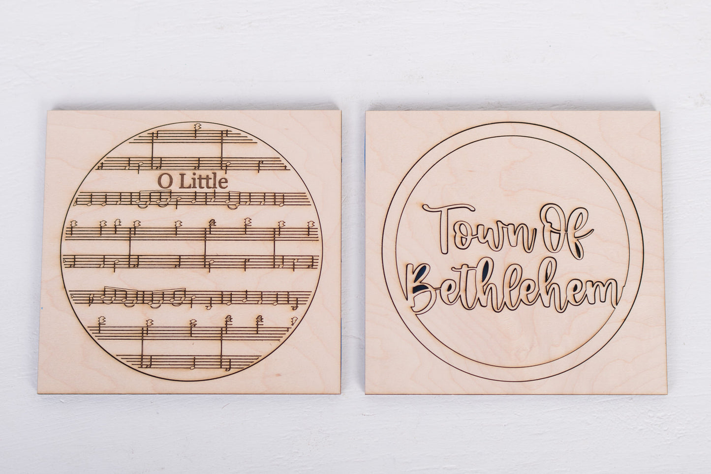 DIY Faith Shelf Sitter Kit - Christmas Hymns