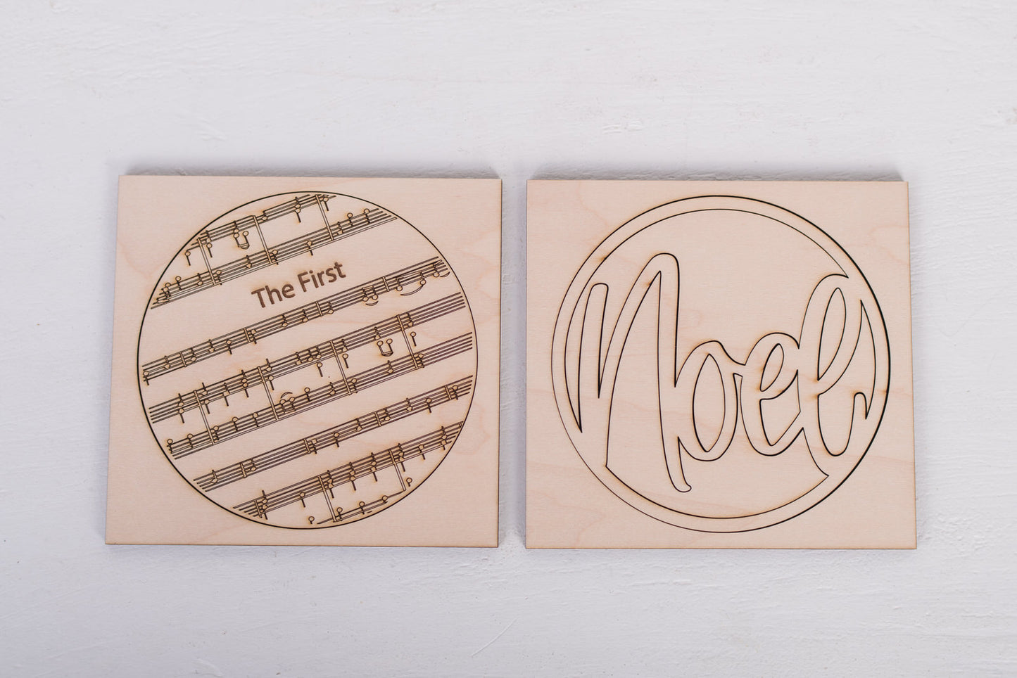 DIY Faith Shelf Sitter Kit - Christmas Hymns