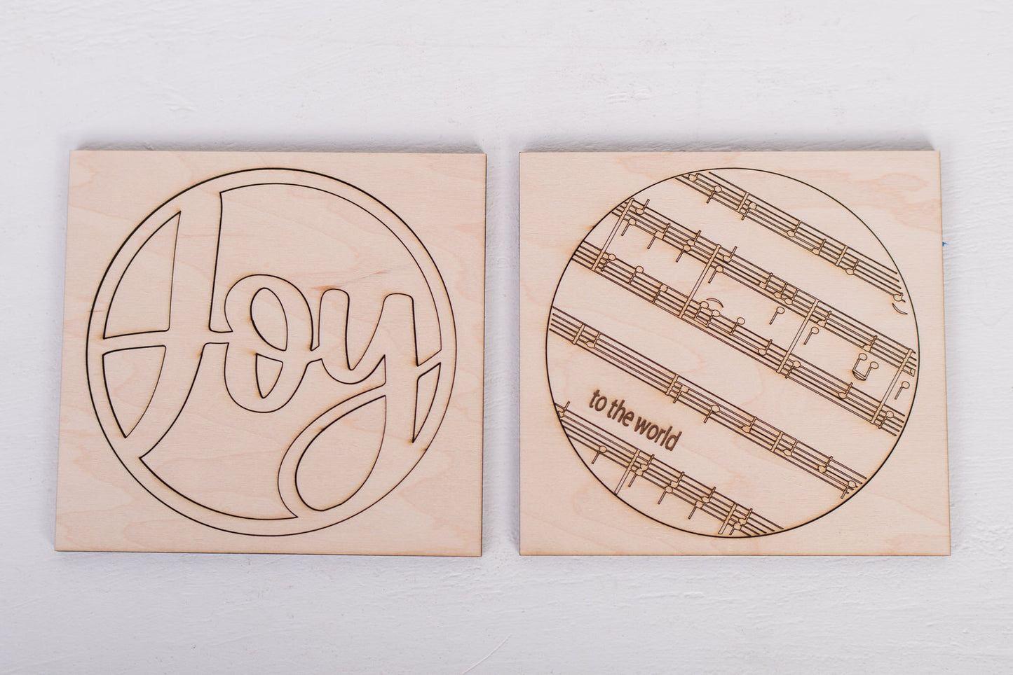 DIY Faith Shelf Sitter Kit - Christmas Hymns