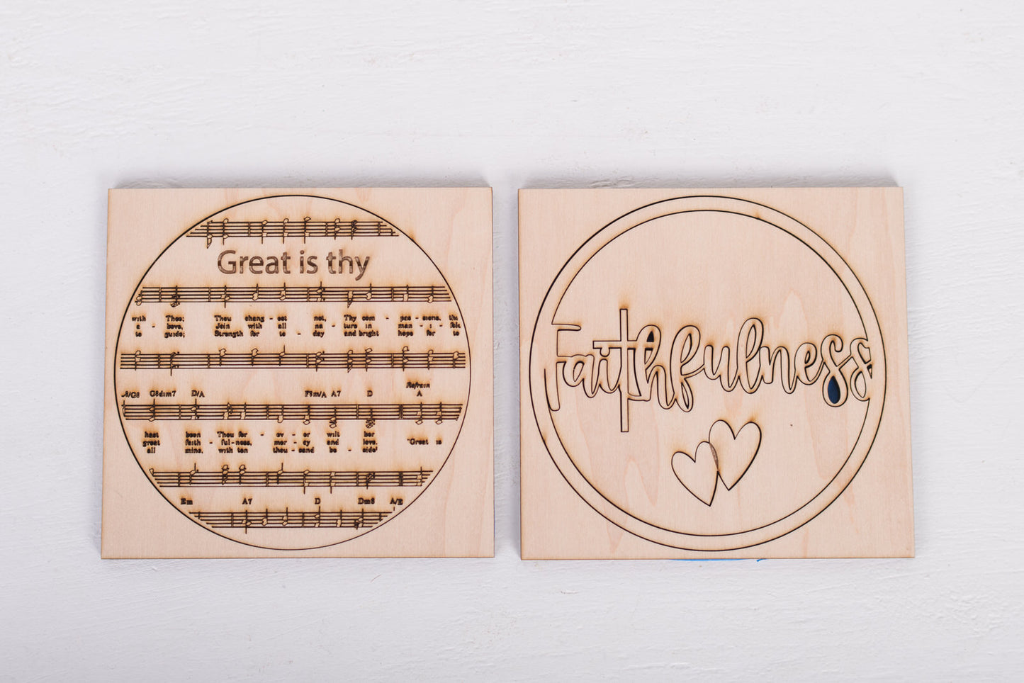 DIY Faith Shelf Sitter Kit - Christmas Hymns