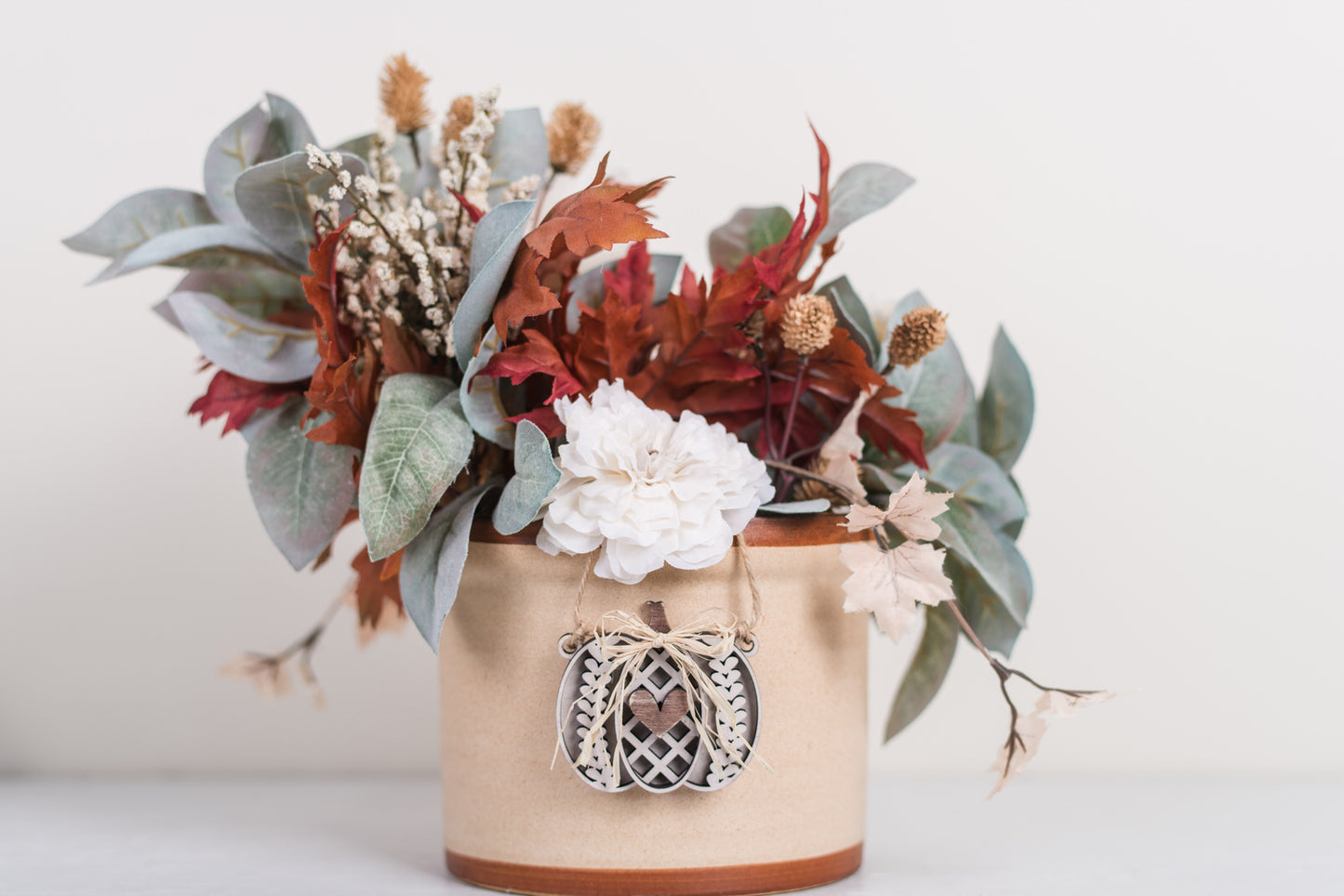 Fall DIY Sweater Pumpkins Tiered Tray Kit