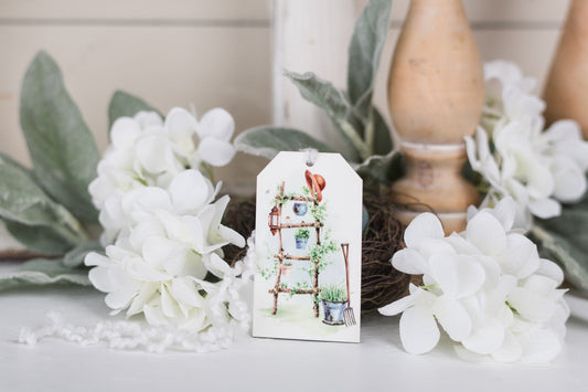 Country Garden Decor Tag (sm)