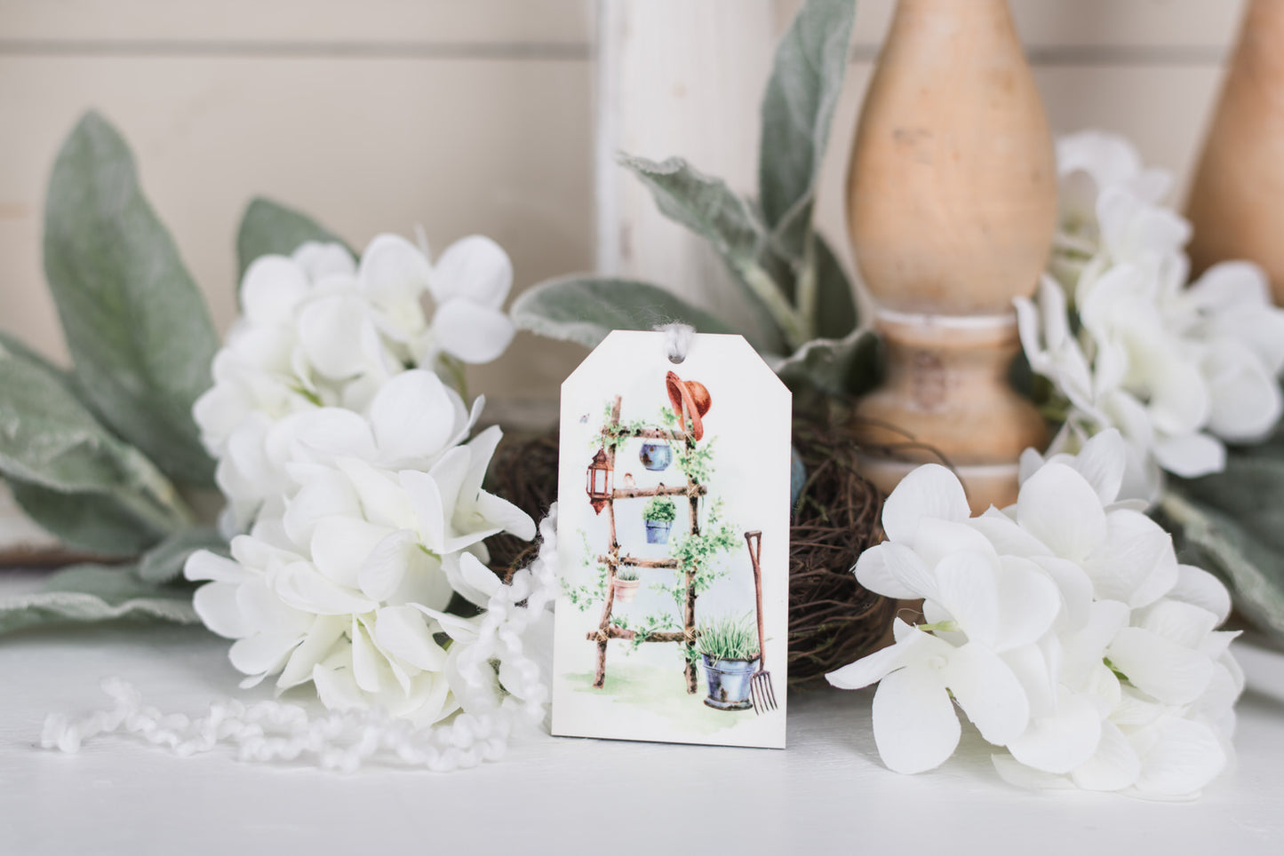 Fresh Soap & Water Decor Tag