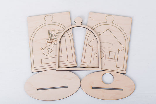 Family DIY Cloche Votive Holder Kit