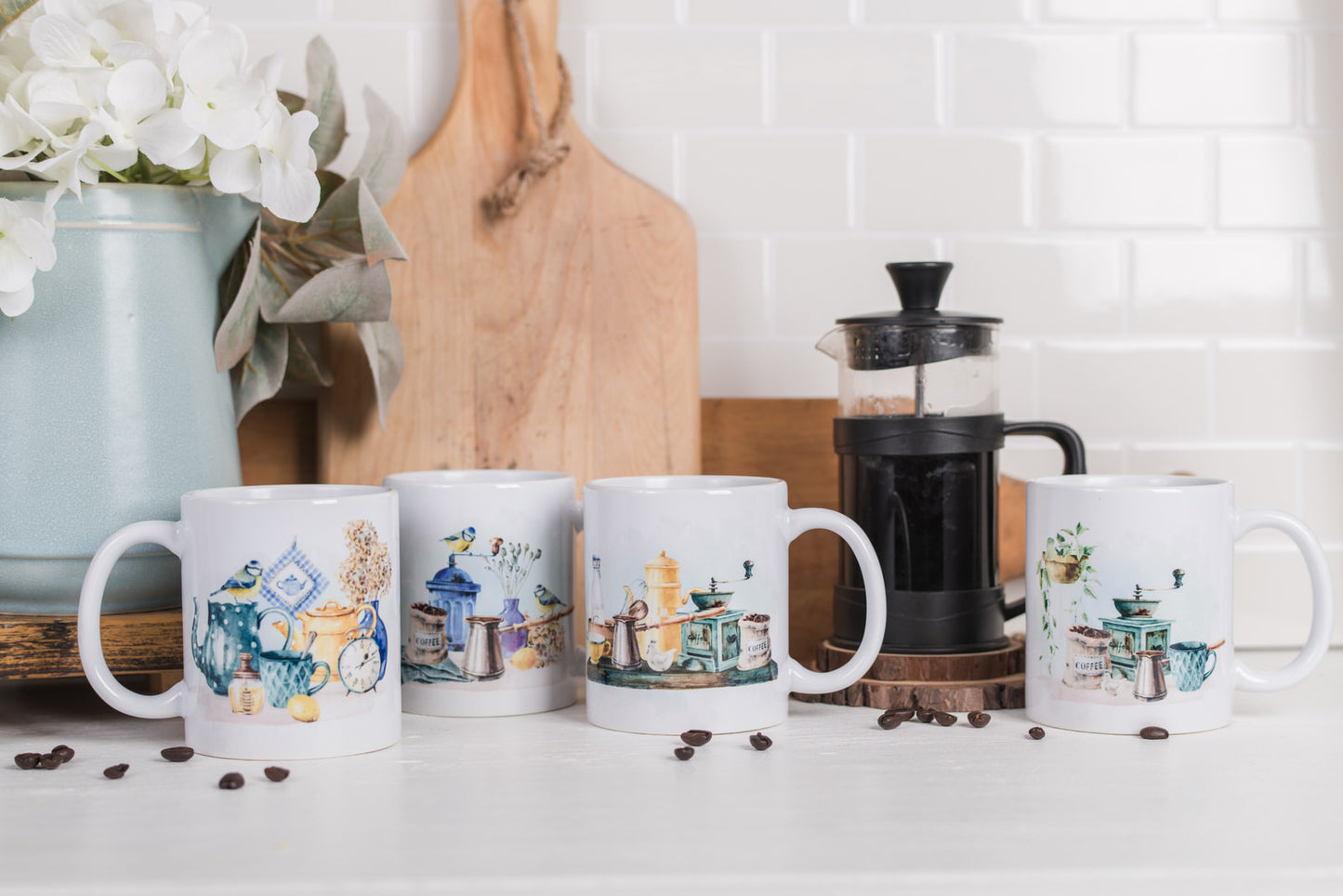 Country Kitchen Coffee Mugs