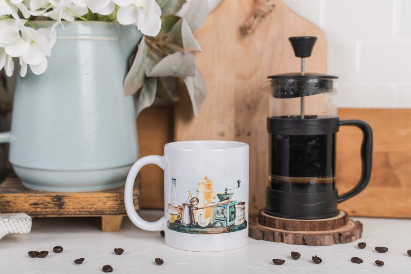 Country Kitchen Coffee Mugs