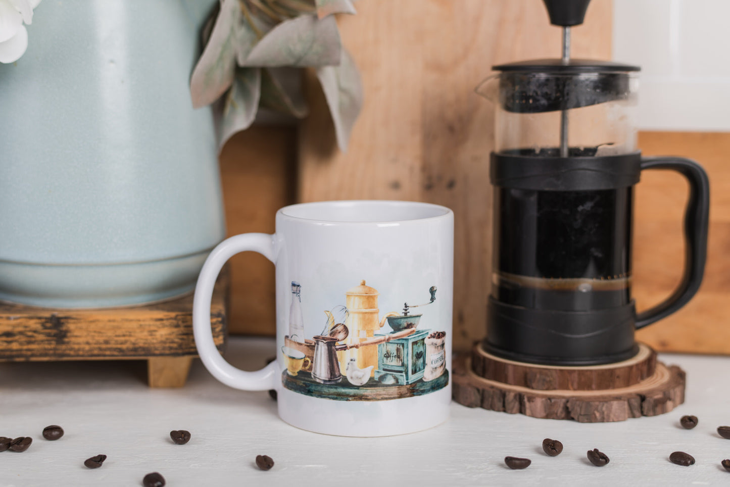 Country Kitchen Coffee Mugs